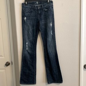 7 for all Mankind Bootcut Jeans, Size 26